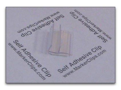 Adhesive Marker Clips